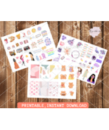 Planner Stickers, Weekly Stickers, Printable Stickers, Goodnotes,set 3 - £1.57 GBP