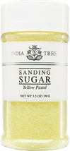 India Tree Sanding Sugar, Yellow Pastel, Single 3.5-Ounce Bottle - $8.86