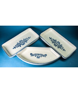 Pfaltzgraff Yorktowne 3 Relish Dishes 2 Rectangular 1 Curved Side Dish - €6,45 EUR Pfaltzgraff Yorktowne 3 Relish Dishes 2 Rectangular 1 Curved Side Dish - €6,45 EUR