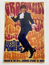 Austin Powers 1996 movie mini poster - £7.99 GBP