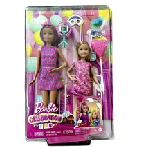 Barbie Celebration Fun Birthday Skipper and Stacie Doll 2-Pack - £20.47 GBP