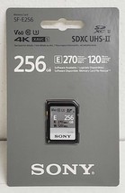 Sony - SF-E Series 256GB Sdxc UHS-II Memory Card - £77.05 GBP