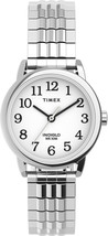 Timex TW2V05800 Women&#39;s Silver 25mm Easy Reader Expansion Band Watch - £76.20 GBP