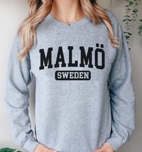 Malmo Sweden sweatshirt,Malmo sweater,Sweden hoodie,Soft Cozy Vintage Malmo Univ - £36.15 GBP