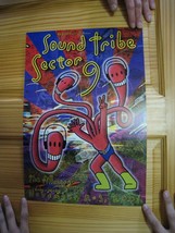 Suono Tribe Sector 9 Poster STS9 Fillmore Elastico Uomo Novembre 2 3 2001 - £53.41 GBP