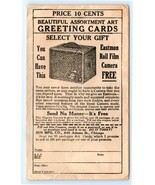 c1890 Mail In Promotion Free Eastman Camera Daisy Rifle Sun Manufacturin... - $59.76 CAD