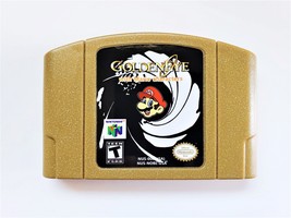 Golden Eye 007 Mario Characters N64 Nintendo 64 *Requires Red Ram Expansion Pak* - £25.27 GBP