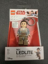 Lego Star Wars Rey Led Lite Key Chain Ring Light Brand New - £9.49 GBP