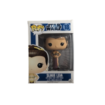 Funko Pop 18 Star Wars Slave Leia Blue Box Vaulted Return of the Jedi Fi... - $65.00