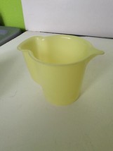 Vintage Tupperware Creamer Yellow Container #574-3 Made in USA VTG - £19.20 GBP