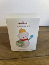 Hallmark Keepsake Ornament 2019 ~ Sweet Snowman Limited Edition - £8.83 GBP