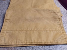 Yellow Gold Napkins Set 4 Faux Suede Dining Spring 18x12.5&#39;&#39; - $23.17