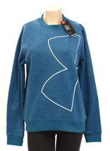 Under Armour ColdGear Blue UA Armour Fleece Crewneck Sweatshirt Women&#39;s ... - £63.70 GBP