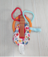 Graco hanging guitar teether attachment polka dots - £4.65 GBP