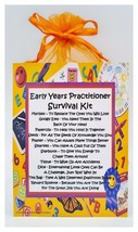 Early Years Practitioner Survival Kit -Fun, Novelty Gift &amp; Card / Secret Santa - £6.53 GBP