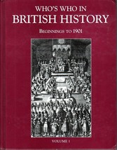 Who&#39;s Who in British History : Beginnings to 1901 - First Edition 1998 - 2 Vol - £237.32 GBP