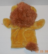 Vintage Brown Golden Lion Hand Puppet Plush Rare HTF - $14.50