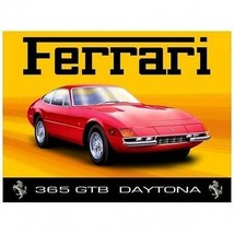 Ferrari 365 GTB Metal Sign - $29.95