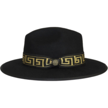 Men Bruno Capelo Hat Australian Wool Pinch Front Fedora Wesley WE975 Bla... - £56.33 GBP