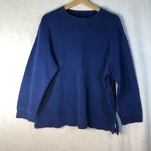 Pendleton Size 1x Royal Blue Pullover Shirt 100% Cotton - £23.18 GBP