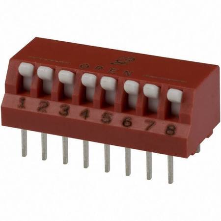 11 pack 76PSB08 SWITCH PIANO DIP SPST 150MA 30V Dip Switch SPST 8 Position - £12.35 GBP