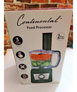 Continental 3-Cup Mini-Prep Food Processor – Electric Chopper in Black (... - $689.38 MXN