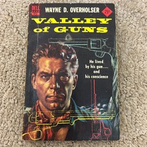 Valley of Guns Western Paperback Book by Wayne D. Overholser from Dell 1953 - £9.79 GBP