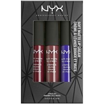 NYX Soft Matte Lip Cream SMLC20 Copenhagen, SMLC29 Vancouver, SMLC26 Havana Set - $12.82