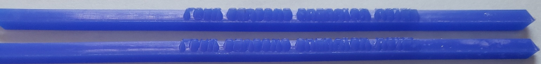 2 FOUR SEASONS Sheraton Hotel 6&quot; blue swizzle sticks - $5.95