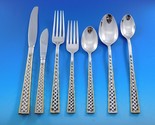 Golden Tradewinds by International Sterling Silver Flatware Set 91 pcs B... - $5,445.00