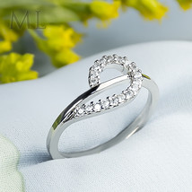 Womens Petite 0.40 CT Anniversary BAND Fashion RING White Gold Plated SIZE 5-9 - £44.70 GBP