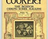 American Cookery March 1931 Boston Cooking School Waffle Wisdom Recipes ... - $13.86