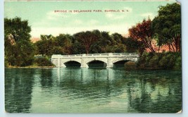 Bridges Postcard Bridge in Delaware Park Buffalo New York - £11.64 GBP