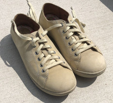 Born Womens Size 8 Kai Casual Soft Leather Sneakers W12211 Beige Pre owned. GC - £15.48 GBP