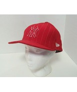 New Era 59Fifty New York Yankees MLB Red Basic Fitted Cap Hat 7 3/4 - £15.94 GBP