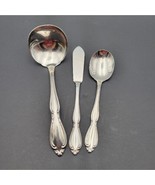 Oneida Deluxe 1847 ROGERS Set of 3 Sugar Spoon, Butter Knife, Serving Co... - $26.50