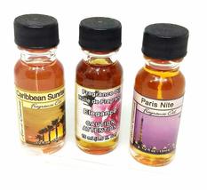 Fragrance Oils Pack of 3-1/2 Ounce (15 ml) Bottles (Lavender/Jasmine/Rose) - £11.96 GBP