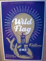 Wild Flag Poster Fillmore 2012 Sleater-Kinney Helium sleater kinney Mind... - $1,700.05 MXN