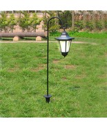 Solar Garden Light Patio Path Lantern w/Post Terrace Lawn Outdoor Landsc... - £23.91 GBP