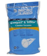 DVC Microlined Vacuum Bags Designed To Fit Compact and TriStar Canister ... - $15.95