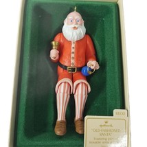 Vintage Christmas Ornament Hallmark Old Fashioned Santa 1983 QX4099 Original Box - £23.55 GBP