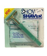 Shower Shaver Complete Twin Blade Razor System Razor &amp; 10 Cartridges New... - $282.06 MXN