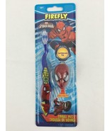 Spiderman Toothbrush Marvel Comic Character Super Hero Travel Kit Blue 2 Pc - £7.22 GBP