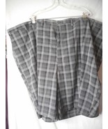 NWOT Big &amp; Tall Men&#39;s Haggar Size 60 Flat front Shorts Expandable Waist  - $32.66