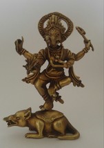 Nepalese Dancing Ganesh Statue 3.5&quot; - Nepal - £101.68 GBP