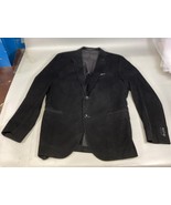 Zegna Men’s Black Velour Blazer Jacket - €29,86 EUR