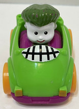 Mattel Fisher Price DC Comics Marvel Little People Wheelies Joker Car - £6.90 GBP