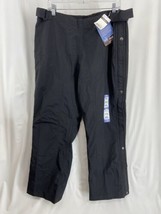 Carhartt WB187 Workwear Womens Sz 2XL Waterproof Pants Full Side Zip Dou... - £71.96 GBP
