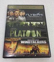 Three Feature Films: Flyboys, Platoon, Windtalkers (2011, DVD) - £8.01 GBP
