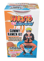 Naruto Shippuden Anime Itadakimasu! Gummy Ramen Kit Box of 6 Cups NEW SE... - $23.21